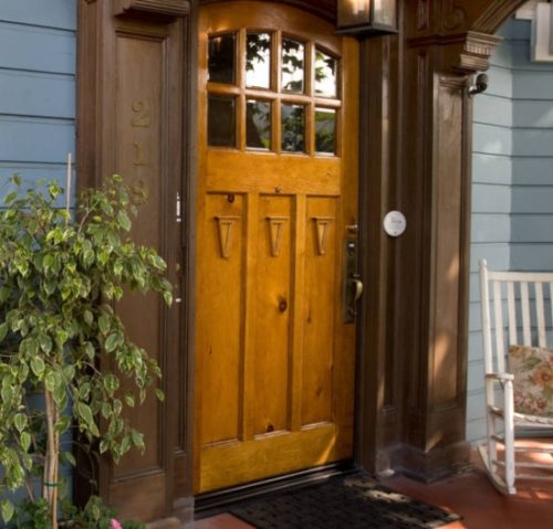 The Historic Wooden Door at Channel Road Inn