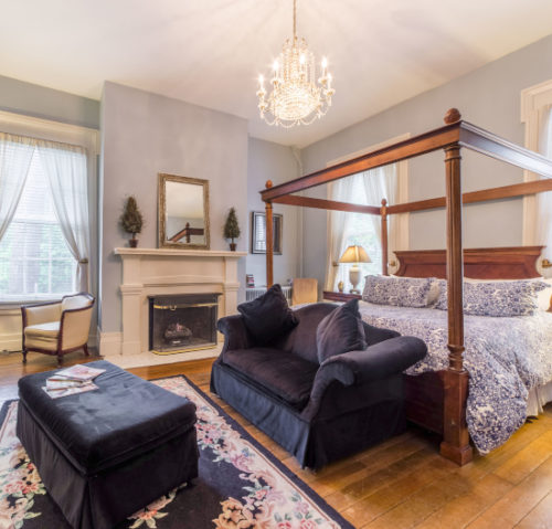 a suite at The Bourbon Manor Bed and Breakfast