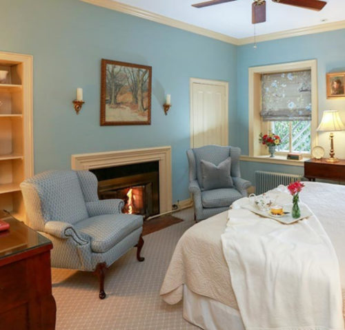 a suite at Woolverton Inn