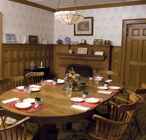 Catamount b&b dining room