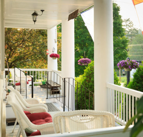 Front Porch in Summer