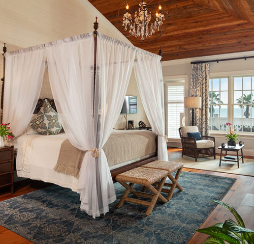 A King suite with private balcony at Port d'Hiver Bed and Breakfast Melbourne Beach, Florida
