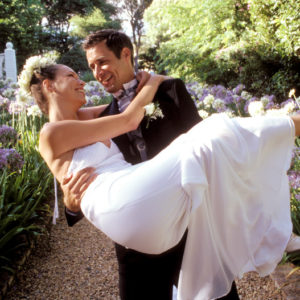 Groom carrying bride, Wedding Gift Cards