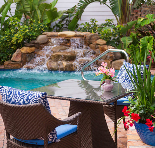 Melbourne Beach, Florida bed and breakfast waterfall